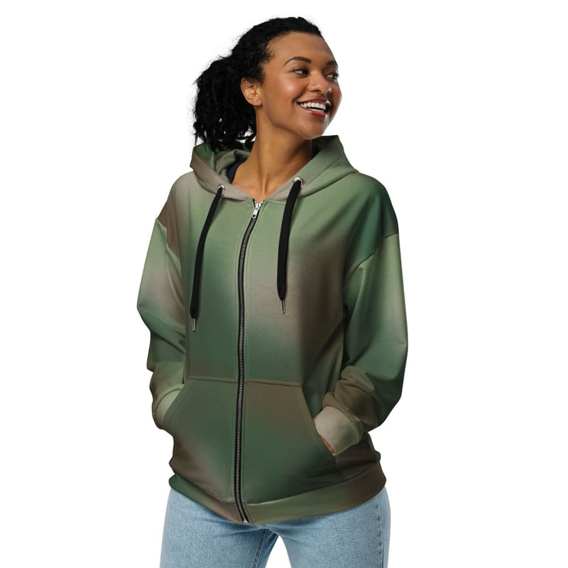 Star Wars Rebel Endor Forest CAMO Unisex zip hoodie