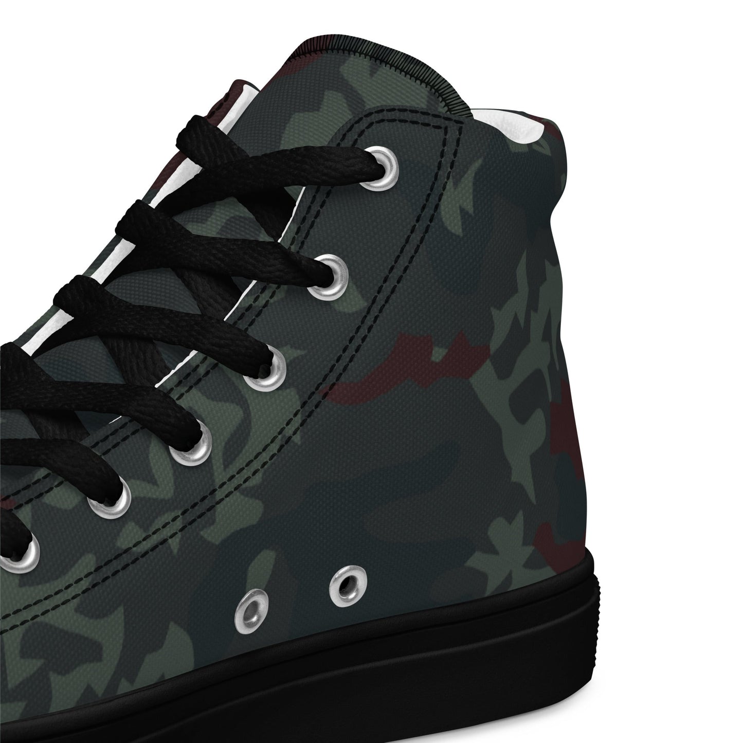 Starfleet MACO (Military Assault Command Operations) Movie CAMO Mens high top canvas shoes - High Top Canvas Shoes