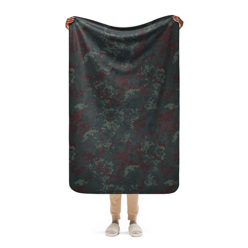 Expeditionary Assault CAMO Sherpa Blanket - 37″×57″
