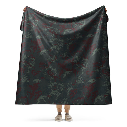 Expeditionary Assault CAMO Sherpa Blanket - 60″×80″