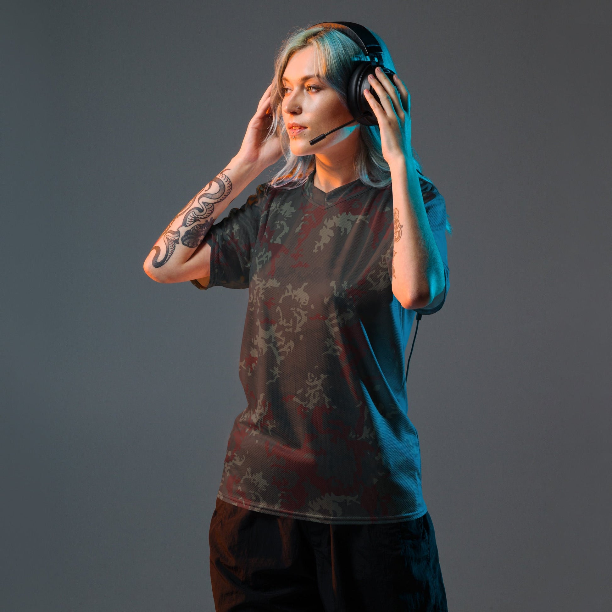 Starfleet MACO (Military Assault Command Operations) Movie CAMO unisex sports jersey - Sports Jerseys