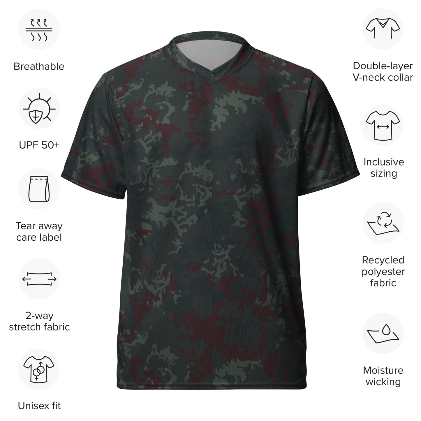 Starfleet MACO (Military Assault Command Operations) Movie CAMO unisex sports jersey - Sports Jerseys