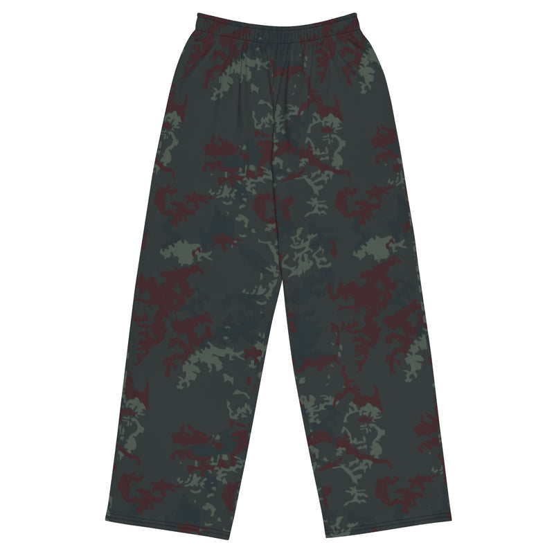 Expeditionary Assault CAMO Unisex Wide-Leg Leisure Pants - 2XS - Pant