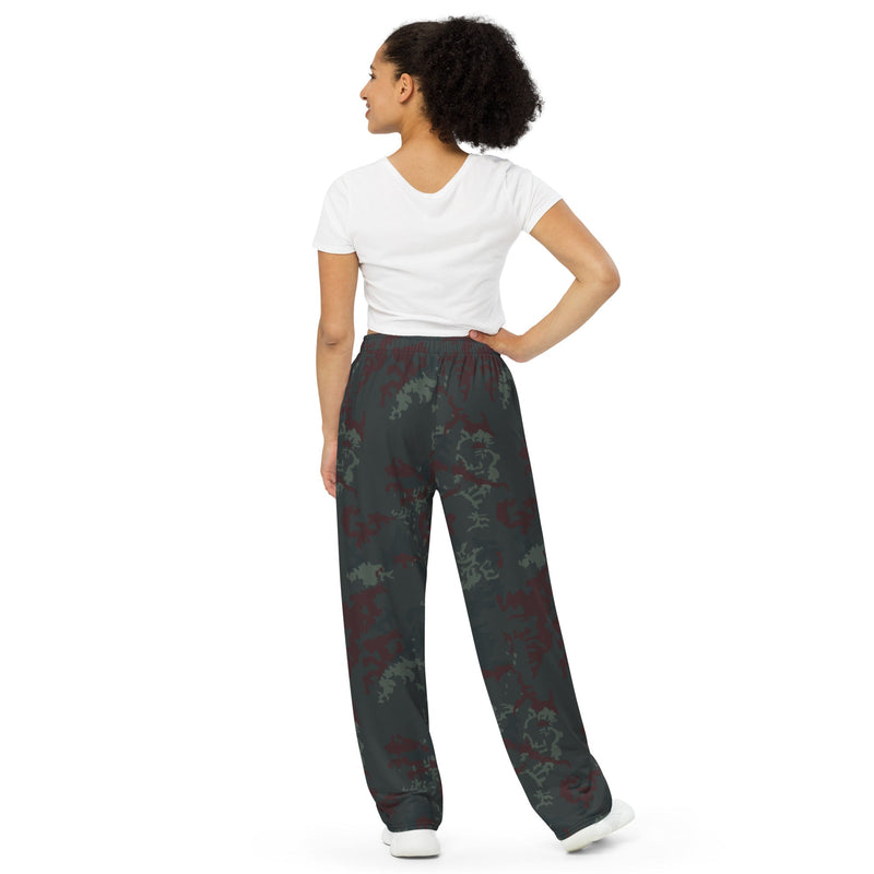 Expeditionary Assault CAMO Unisex Wide-Leg Leisure Pants - Pant