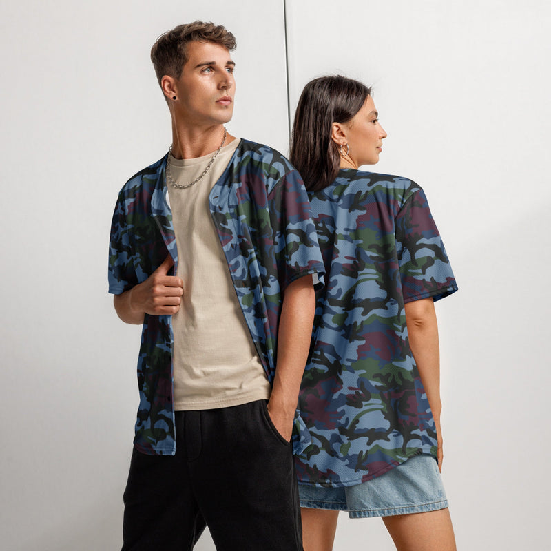 Allied Expedition CAMO Unisex Baseball Jersey - 2XS