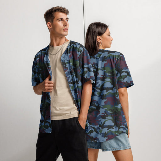 Allied Expedition CAMO Unisex Baseball Jersey - 2XS