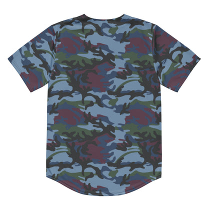 Street Fighter Allied Nations Movie CAMO baseball jersey - Baseball Jerseys