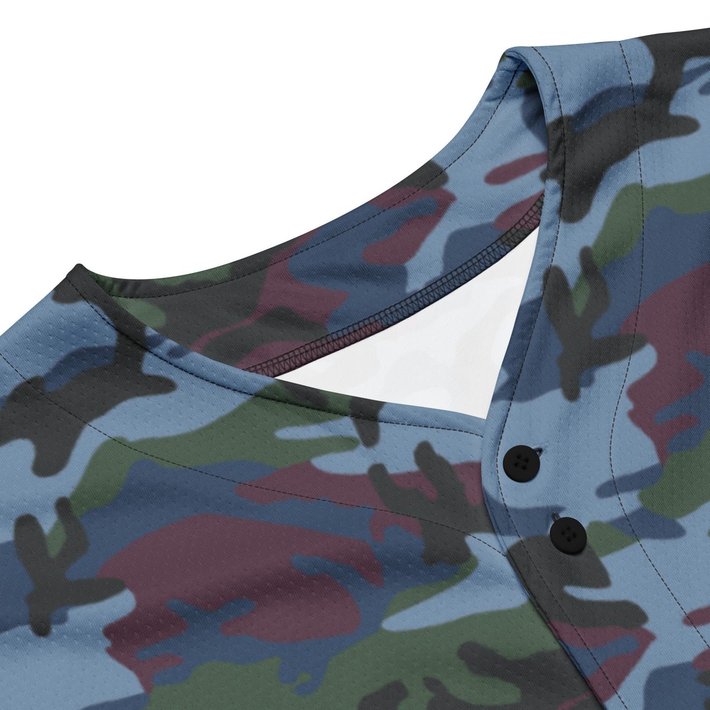 Street Fighter Allied Nations Movie CAMO baseball jersey - Baseball Jerseys