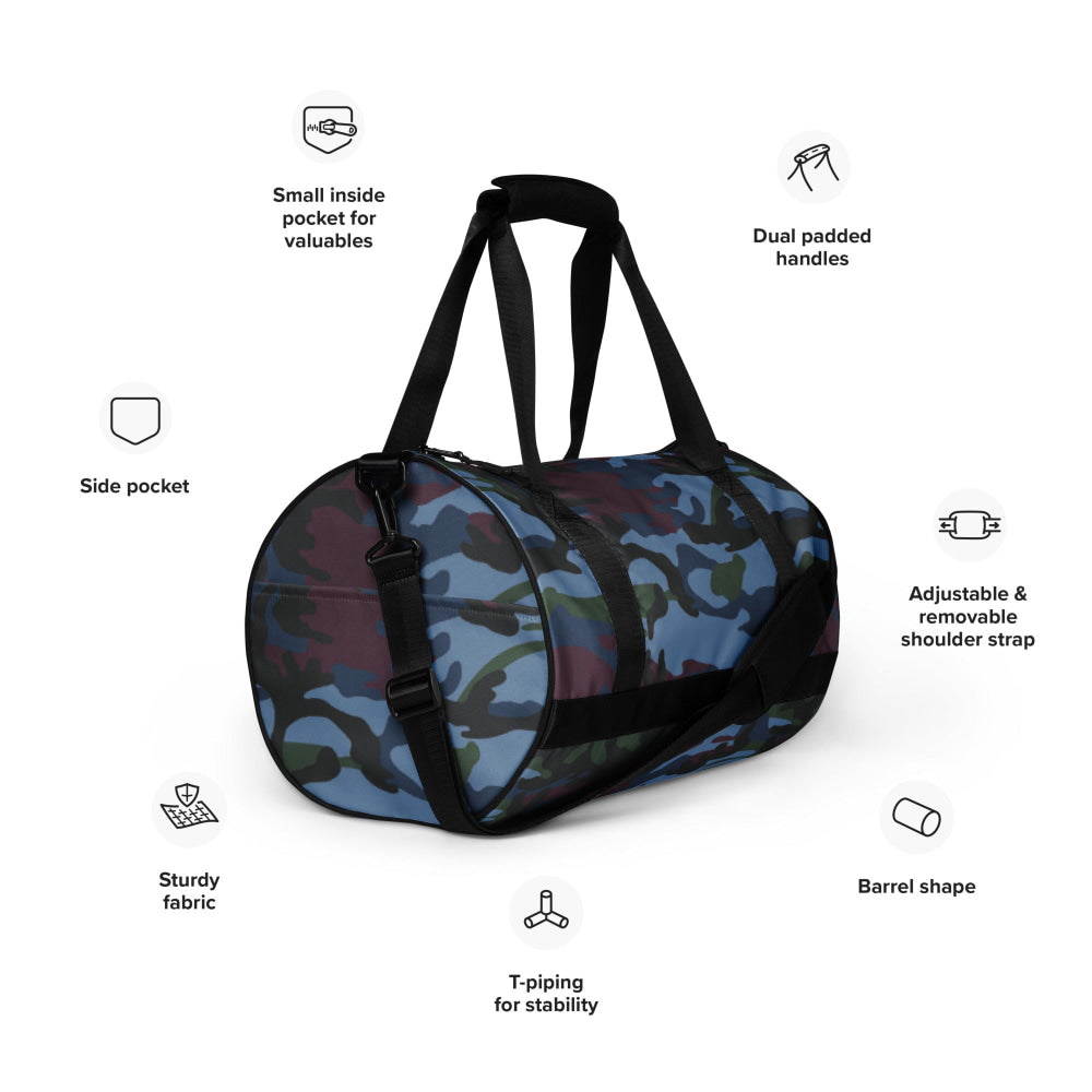 Street Fighter Allied Nations Movie CAMO gym bag - Gym Bag