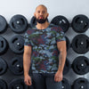 Street Fighter Allied Nations Movie CAMO Men’s Athletic T-shirt - XS - Mens Athletic T-shirt