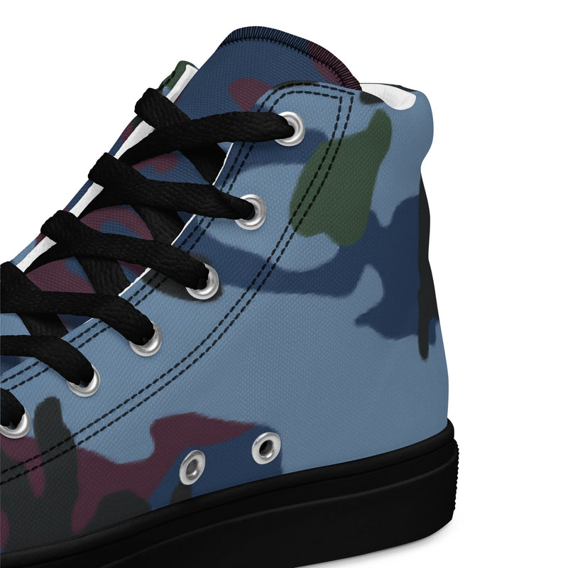 Allied Expedition CAMO Mens High-Top Canvas Shoes