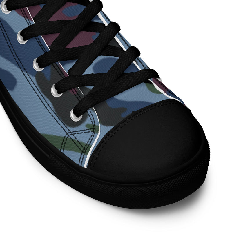 Allied Expedition CAMO Mens High-Top Canvas Shoes