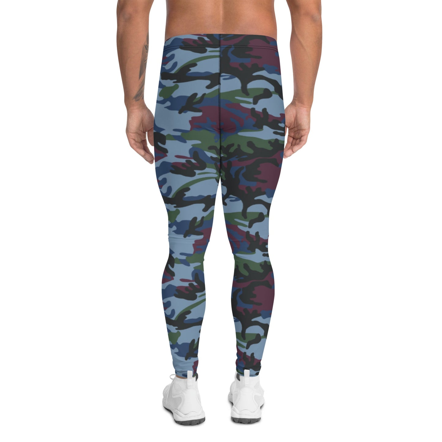 Street Fighter Allied Nations Movie CAMO Mens Leggings