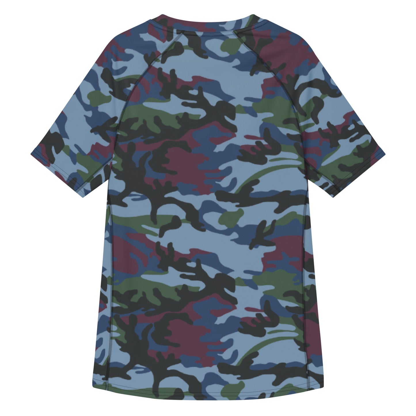 Street Fighter Allied Nations Movie CAMO Mens Short-Sleeve Rash Guard - Short-sleeve Guards