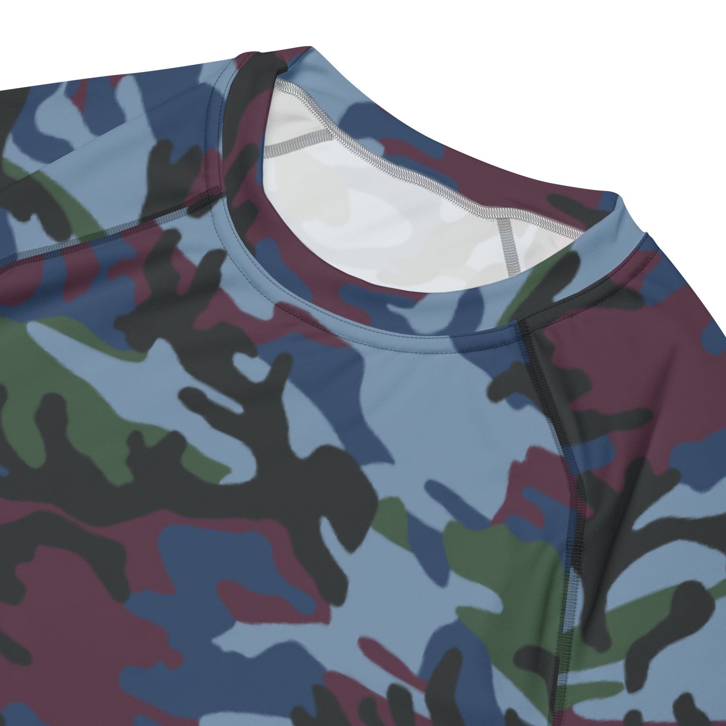 Street Fighter Allied Nations Movie CAMO Mens Short-Sleeve Rash Guard - Short-sleeve Guards