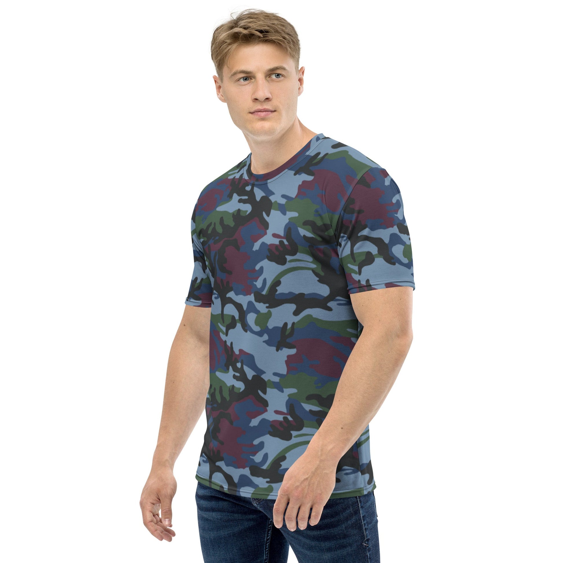 Street Fighter Allied Nations Movie CAMO Mens t-shirt - T-Shirts
