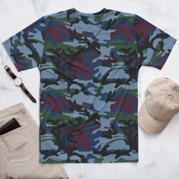 Street Fighter Allied Nations Movie CAMO Men’s t-shirt - Mens T-Shirts