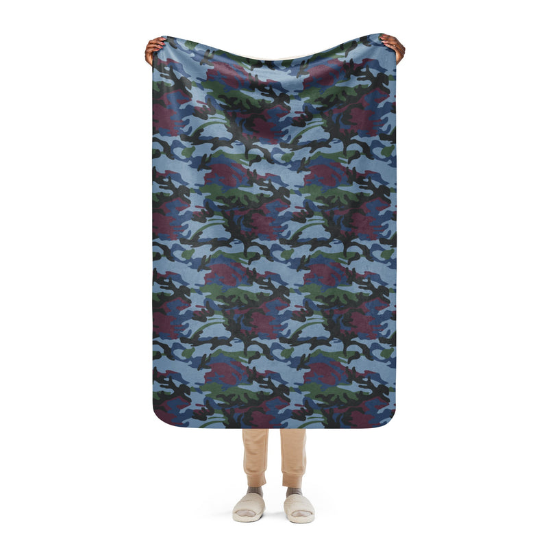 Allied Expedition CAMO Sherpa Blanket - 37″×57″