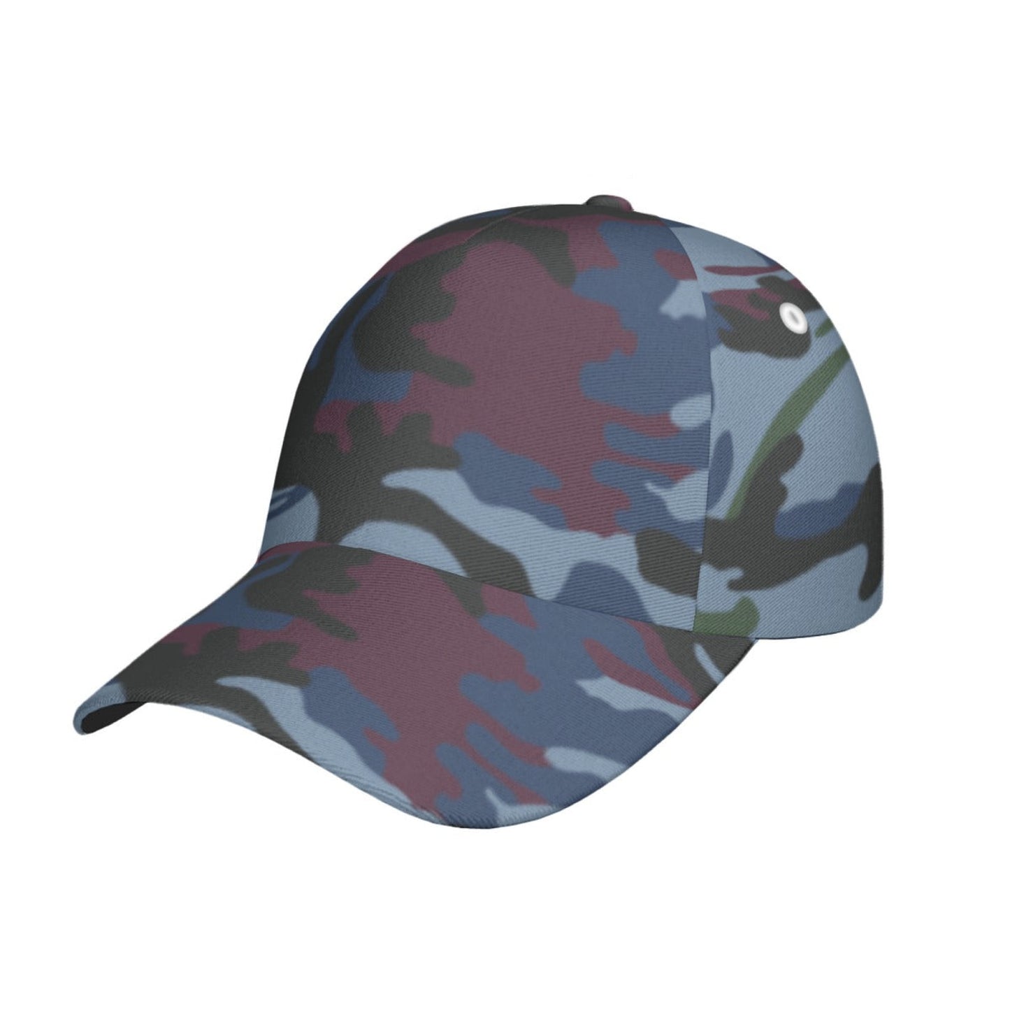 Street Fighter Allied Nations Movie CAMO Snapback Ball Cap - U / White