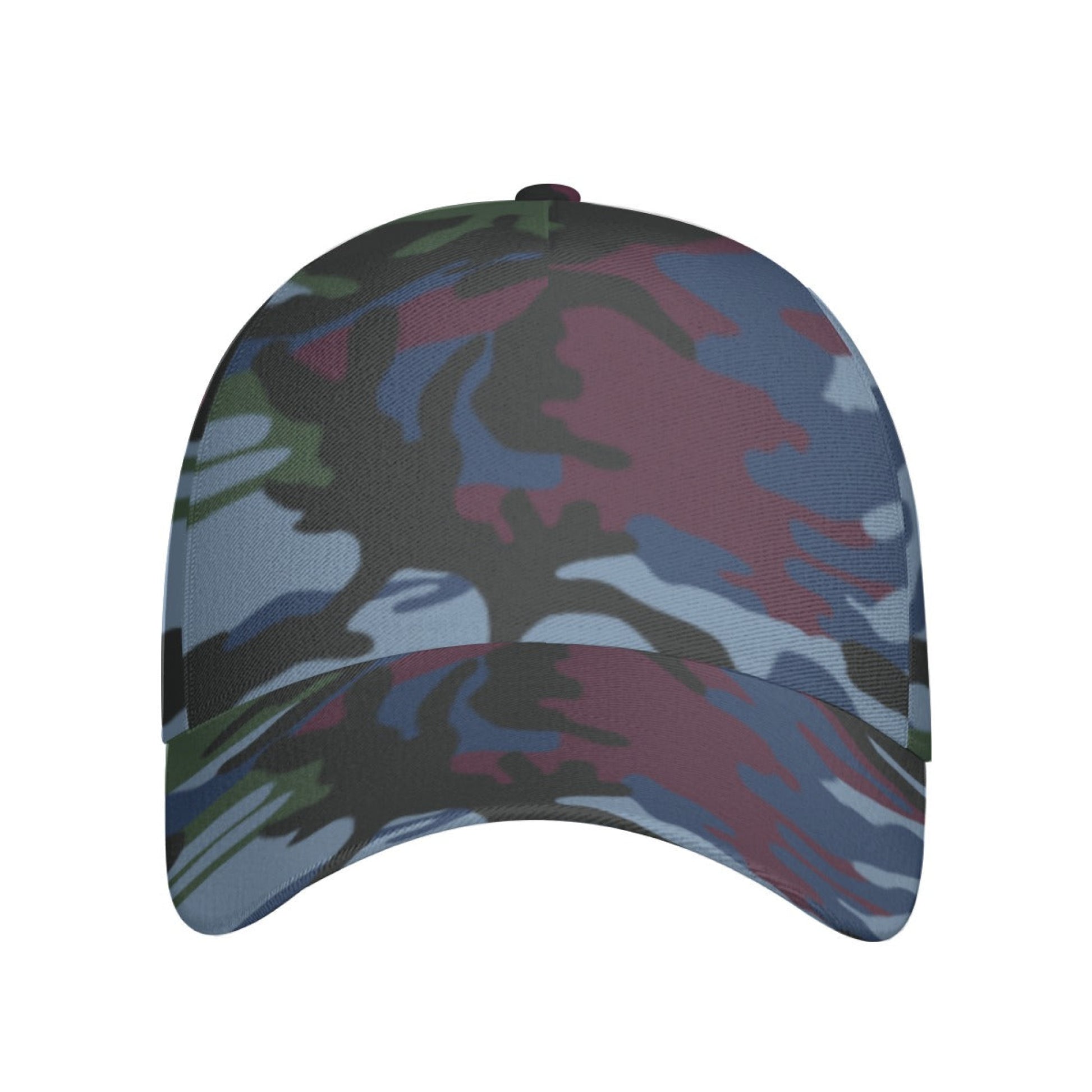 Street Fighter Allied Nations Movie CAMO Snapback Ball Cap - U / White