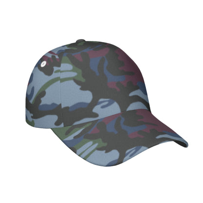 Street Fighter Allied Nations Movie CAMO Snapback Ball Cap - U / White