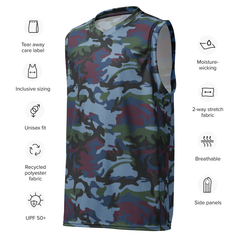 Allied Expedition CAMO Unisex Basketball Jersey