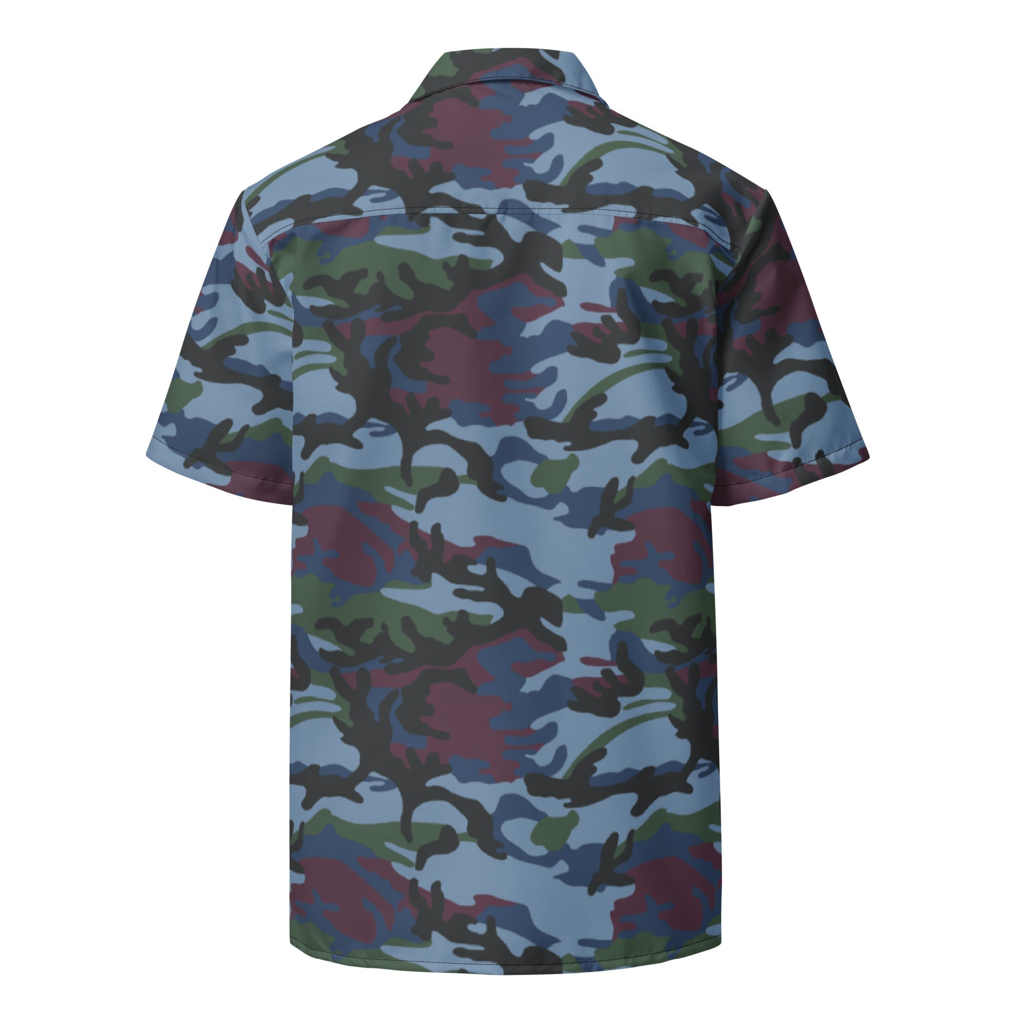 CAMO HQ - Allied Expedition CAMO Unisex Short-Sleeve Button Shirt