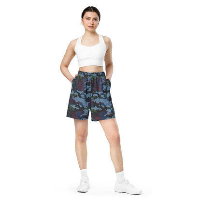 Street Fighter Allied Nations Movie CAMO Unisex mesh shorts