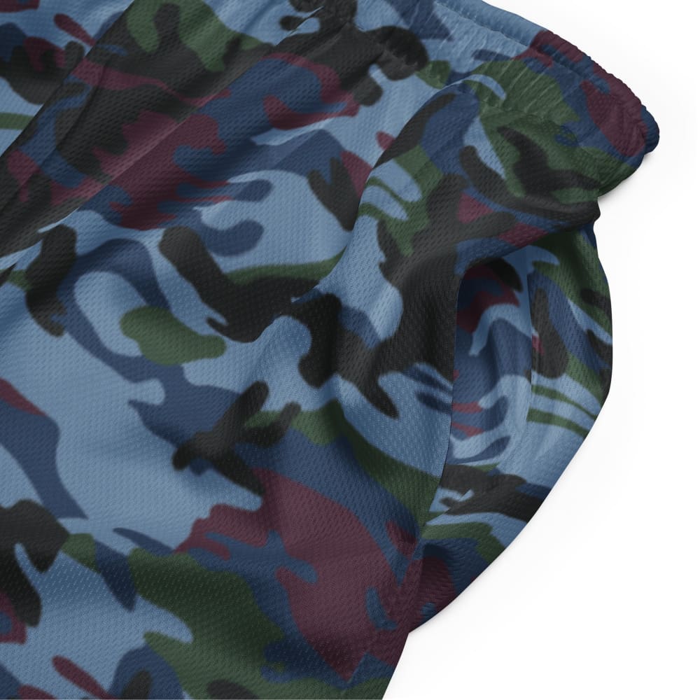 Street Fighter Allied Nations Movie CAMO Unisex mesh shorts