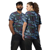 Street Fighter Allied Nations Movie CAMO unisex sports jersey - 2XS - Unisex sports jersey