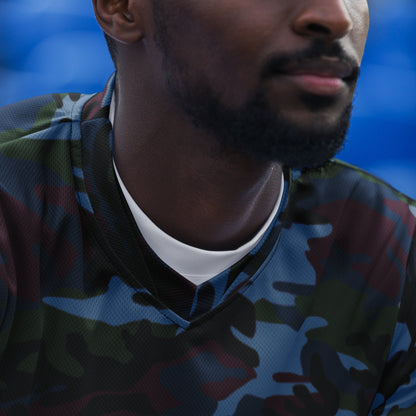 Street Fighter Allied Nations Movie CAMO unisex sports jersey Sports Jerseys