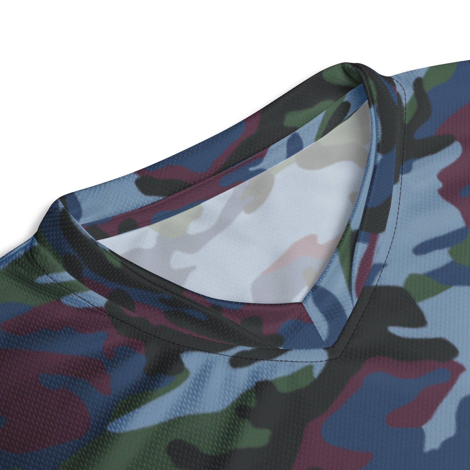 Street Fighter Allied Nations Movie CAMO unisex sports jersey Sports Jerseys