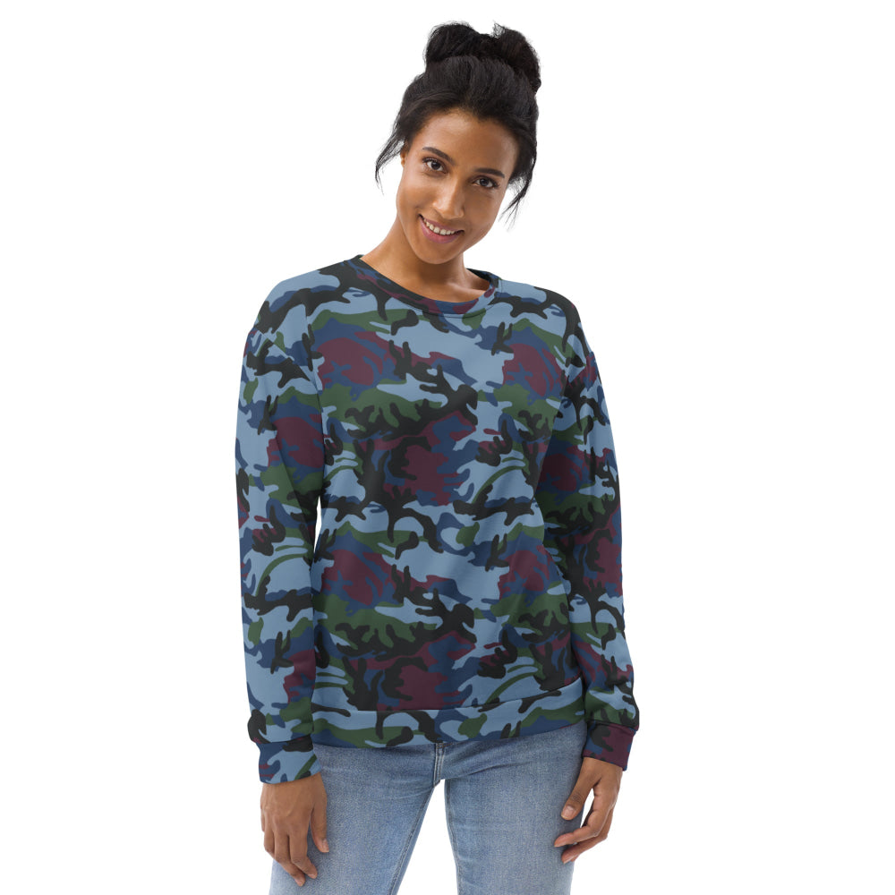 Street Fighter Allied Nations Movie CAMO Unisex Sweatshirt