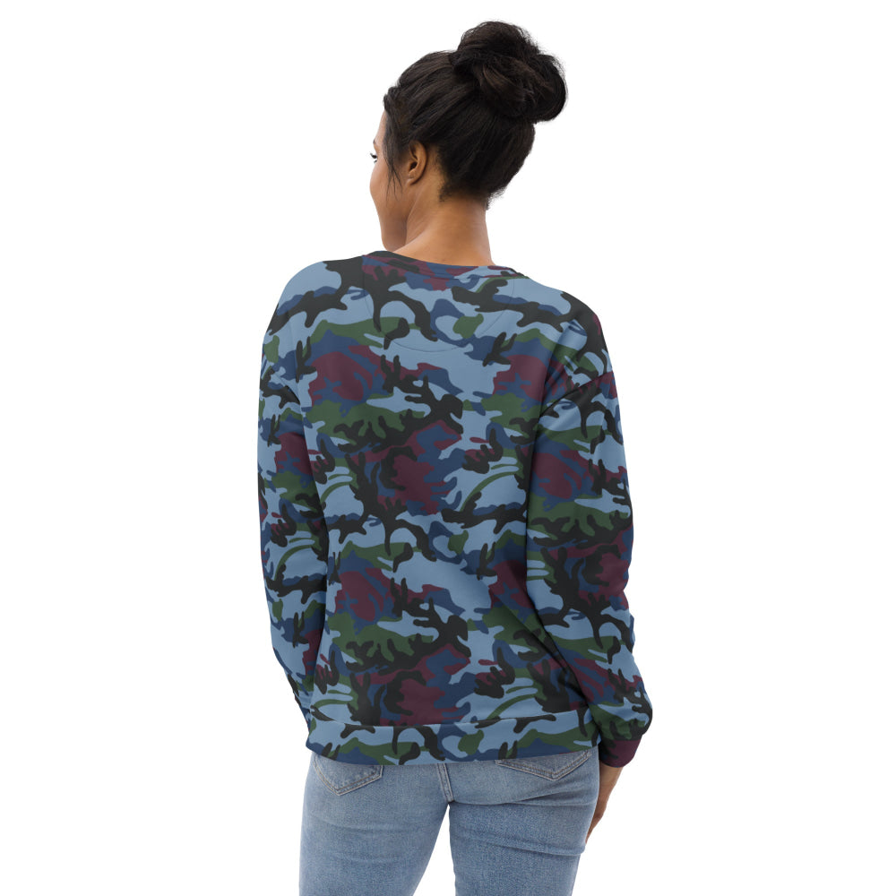 Street Fighter Allied Nations Movie CAMO Unisex Sweatshirt