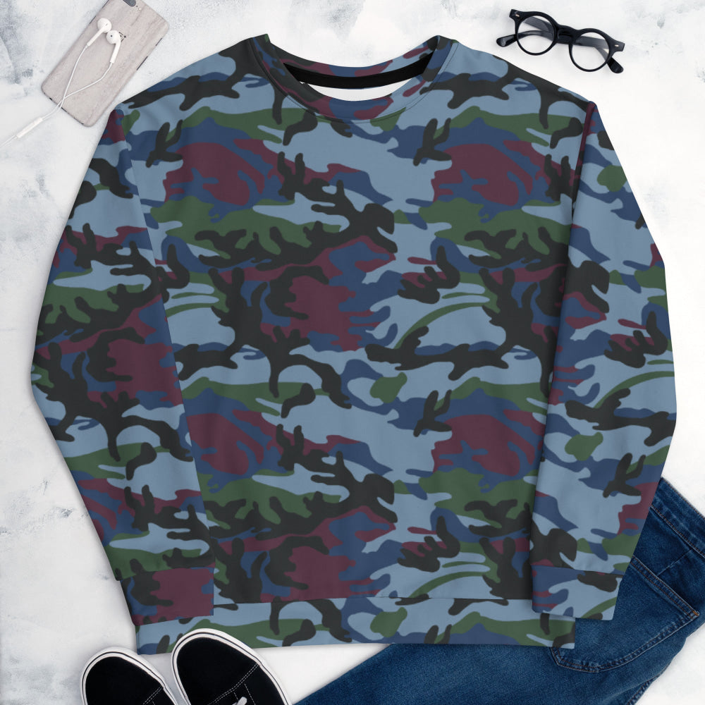 Street Fighter Allied Nations Movie CAMO Unisex Sweatshirt