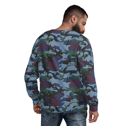 Street Fighter Allied Nations Movie CAMO Unisex Sweatshirt