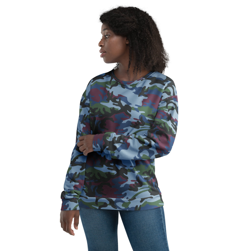 Street Fighter Allied Nations Movie CAMO Unisex Sweatshirt