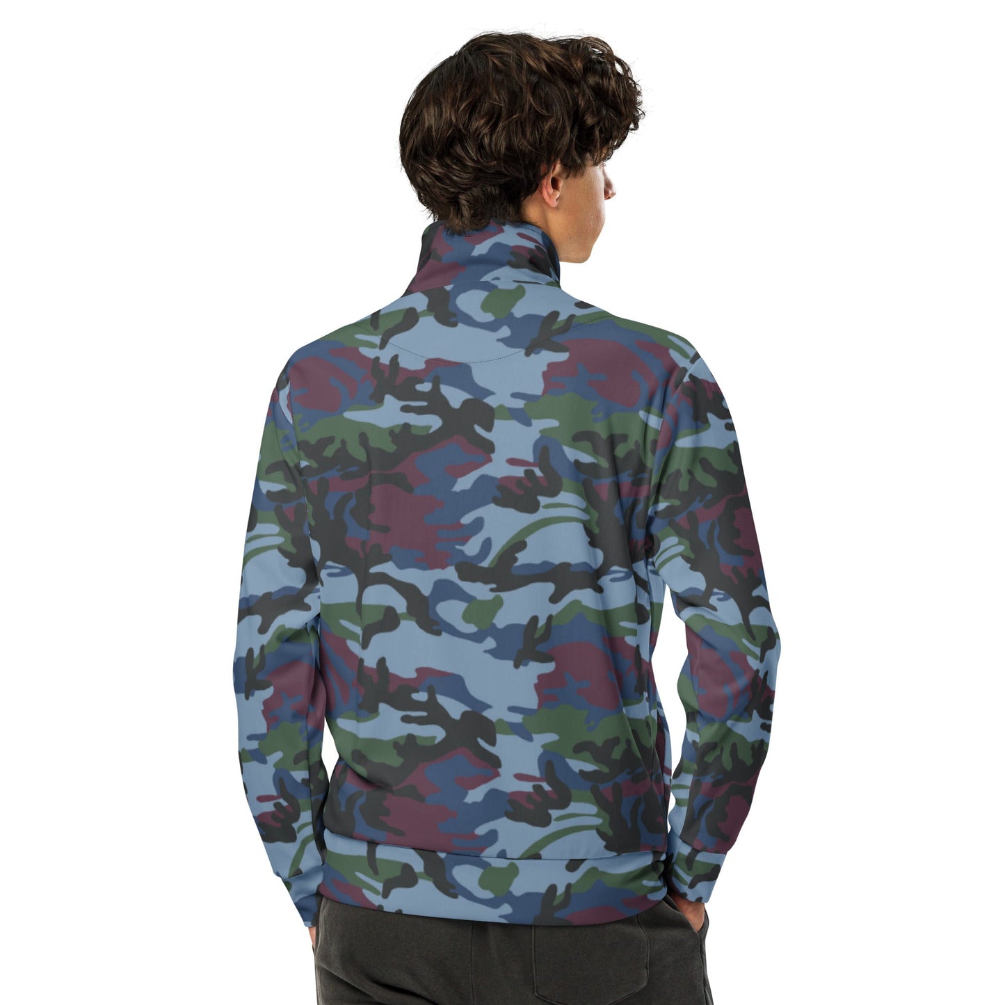Street Fighter Allied Nations Movie CAMO Unisex track jacket - Track Jackets