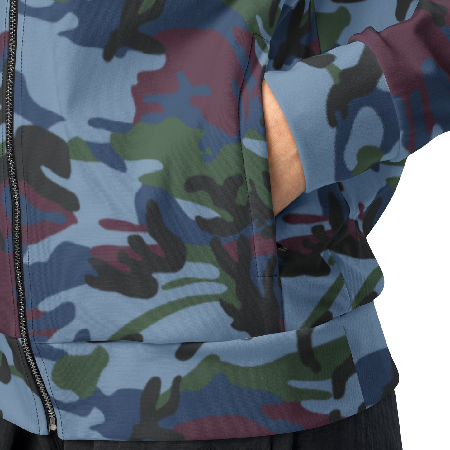 Street Fighter Allied Nations Movie CAMO Unisex track jacket - Track Jackets