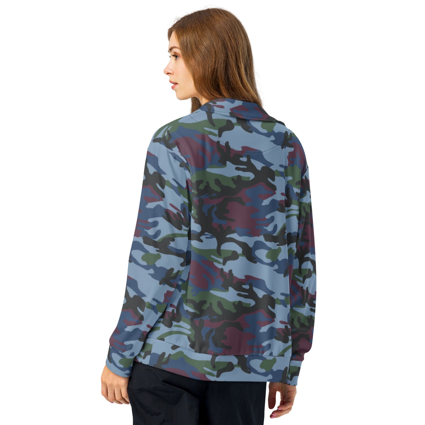Street Fighter Allied Nations Movie CAMO Unisex track jacket - Track Jackets