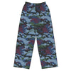 Street Fighter Allied Nations Movie CAMO unisex wide-leg pants - 2XS - Unisex wide-leg pants