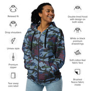 Allied Expedition CAMO Unisex Zip Hoodie