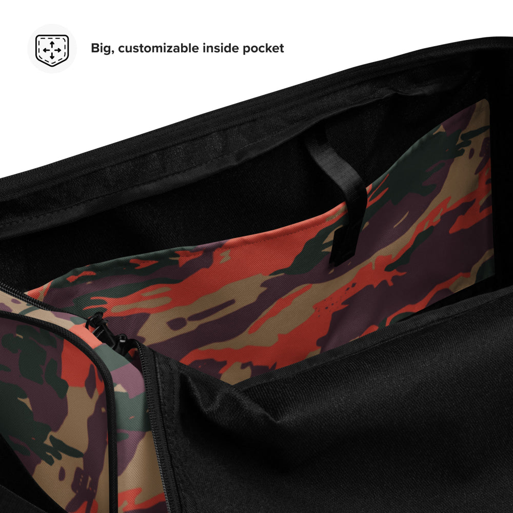 Street Fighter Bison Shock Trooper Movie CAMO Duffle bag