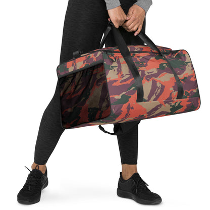 Street Fighter Bison Shock Trooper Movie CAMO Duffle bag