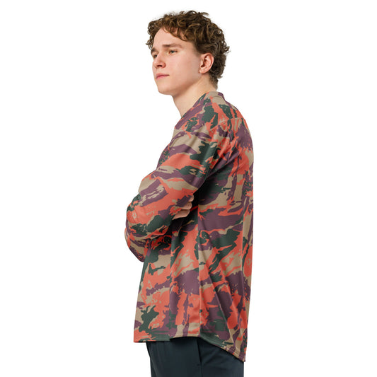 Street Fighter Bison Shock Trooper Movie CAMO hockey fan jersey - 2XS - Hockey Jerseys