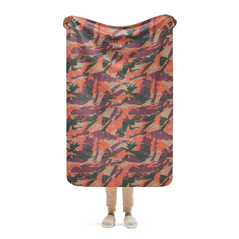 Shock Trooper CAMO Sherpa Blanket - 37″×57″