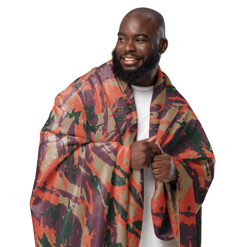 Shock Trooper CAMO Sherpa Blanket