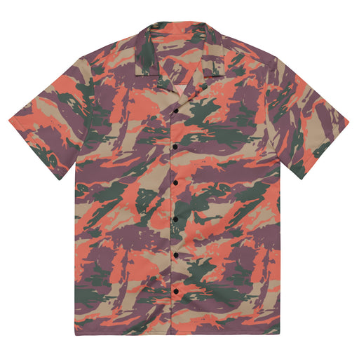 Shock Trooper CAMO Unisex Short-Sleeve Button Shirt - 2XS - Button-Up