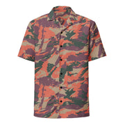 Shock Trooper CAMO Unisex Short-Sleeve Button Shirt - Button-Up