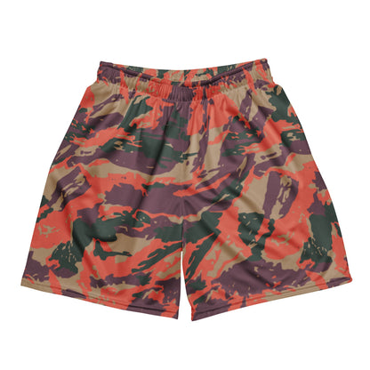 Street Fighter Bison Shock Trooper Movie CAMO Unisex mesh shorts - Unisex Mesh Shorts